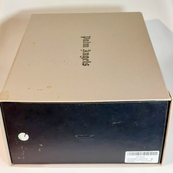 Host Pick🔥Palm Angels white fringe basket high vulcanized sneakers, EU41, NWT - Picture 13 of 13